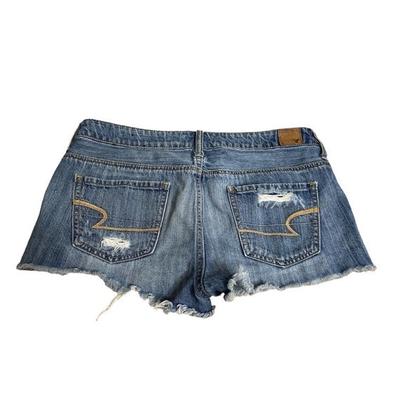 American Eagle Shorts Womens Size 6 Cutoff Button Fly - Picture 3 of 5